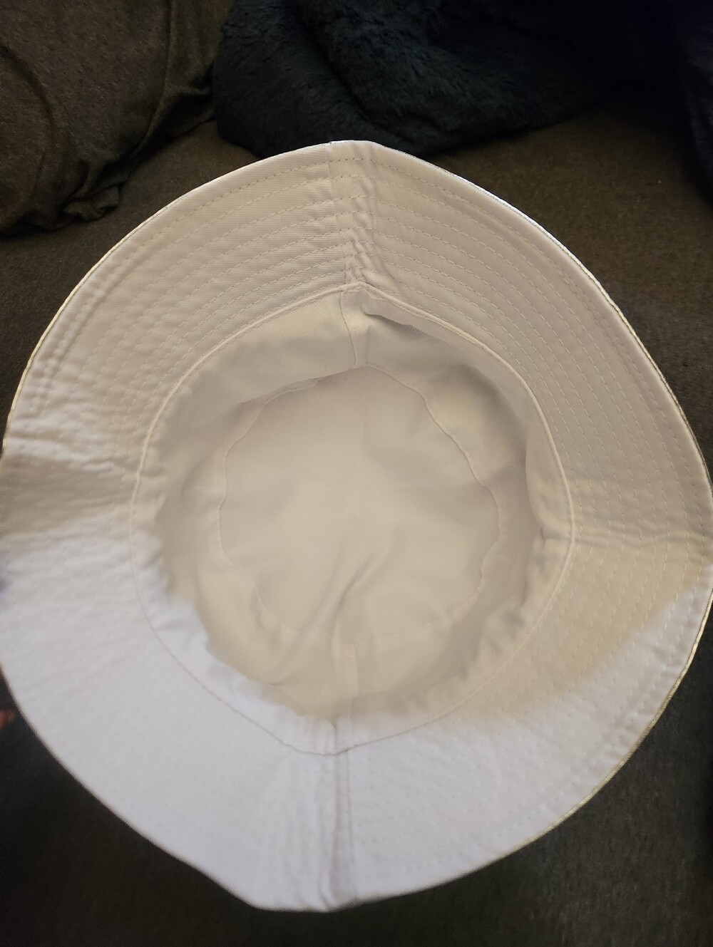 Silver Metallic Bucket Hat - Women Accessories - Picture 2 of 3